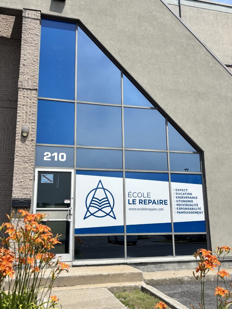 Aire aménagée de l’École Le Repaire à Beloeil